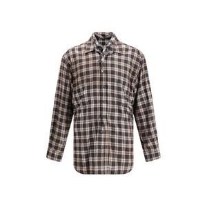 Dsquared² Plaid ButtonDown Long Sleeve Men Multicolor Shirts